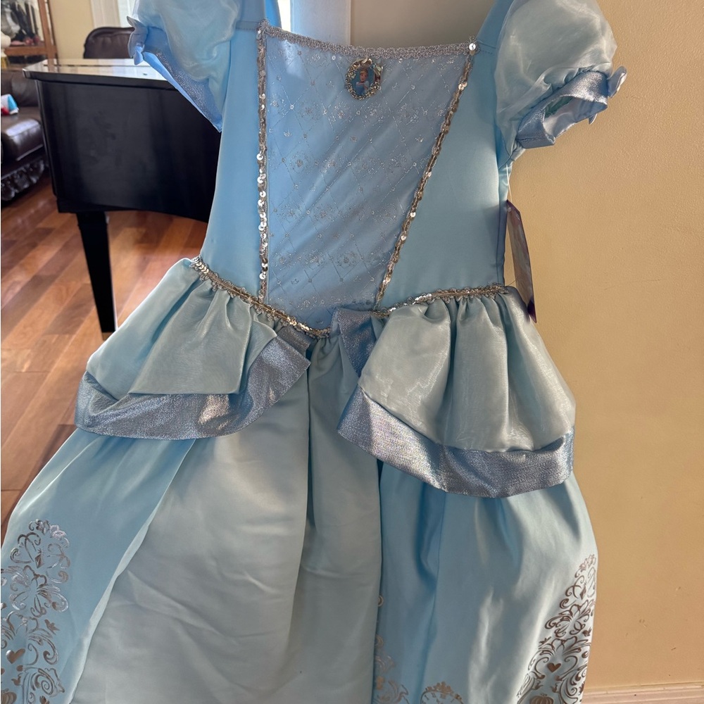Disguise Light Blue Princess Costume with Silver Accents